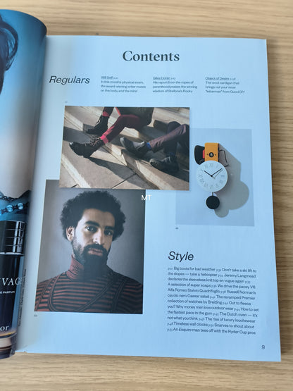 ESQUIRE Magazine January February 2019 (1087) Michael Holden Mo Salah Dominic West