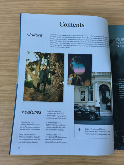 ESQUIRE Magazine January February 2019 (1087) Michael Holden Mo Salah Dominic West