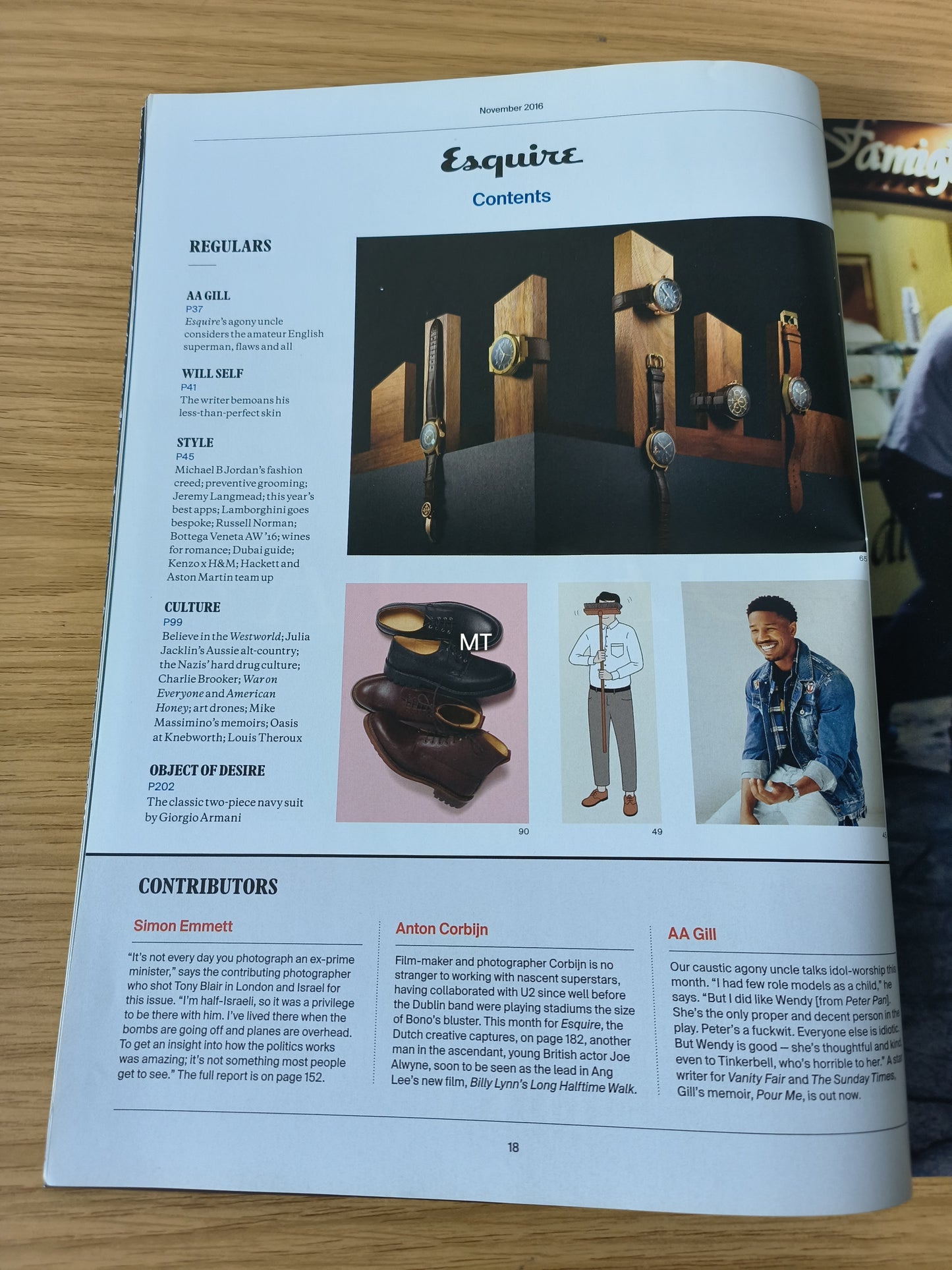 ESQUIRE Magazine November 2016 (1087) Tony Blair David Beckham