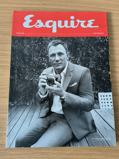 ESQUIRE Magazine October 2015 (1087) Daniel Craig Limited Edition Cover Spectre 007