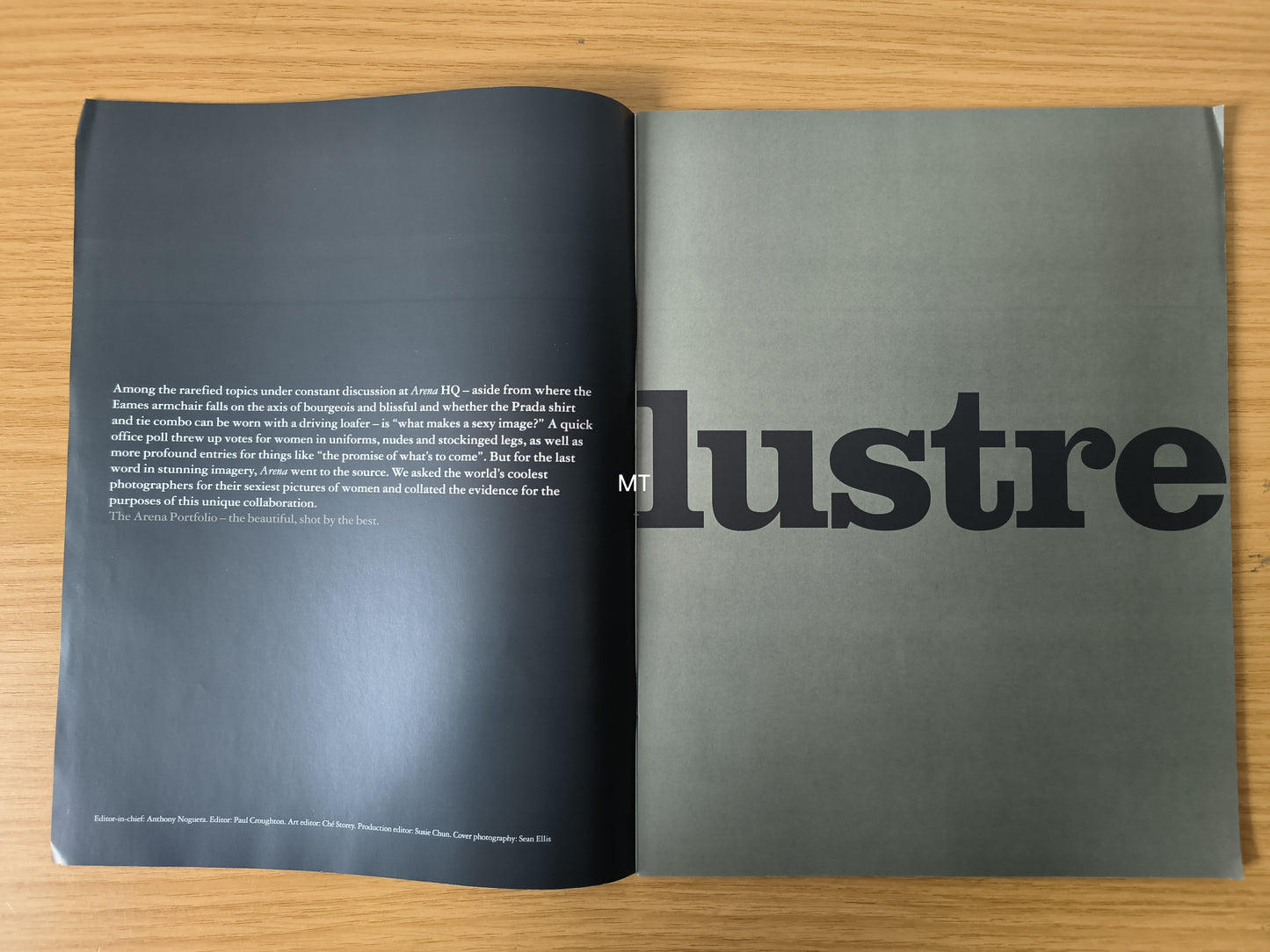 Arena Magazine "The Arena Portfolio" RARE (1088) Elizabeth Berkley Kate Moss Lisa Marie