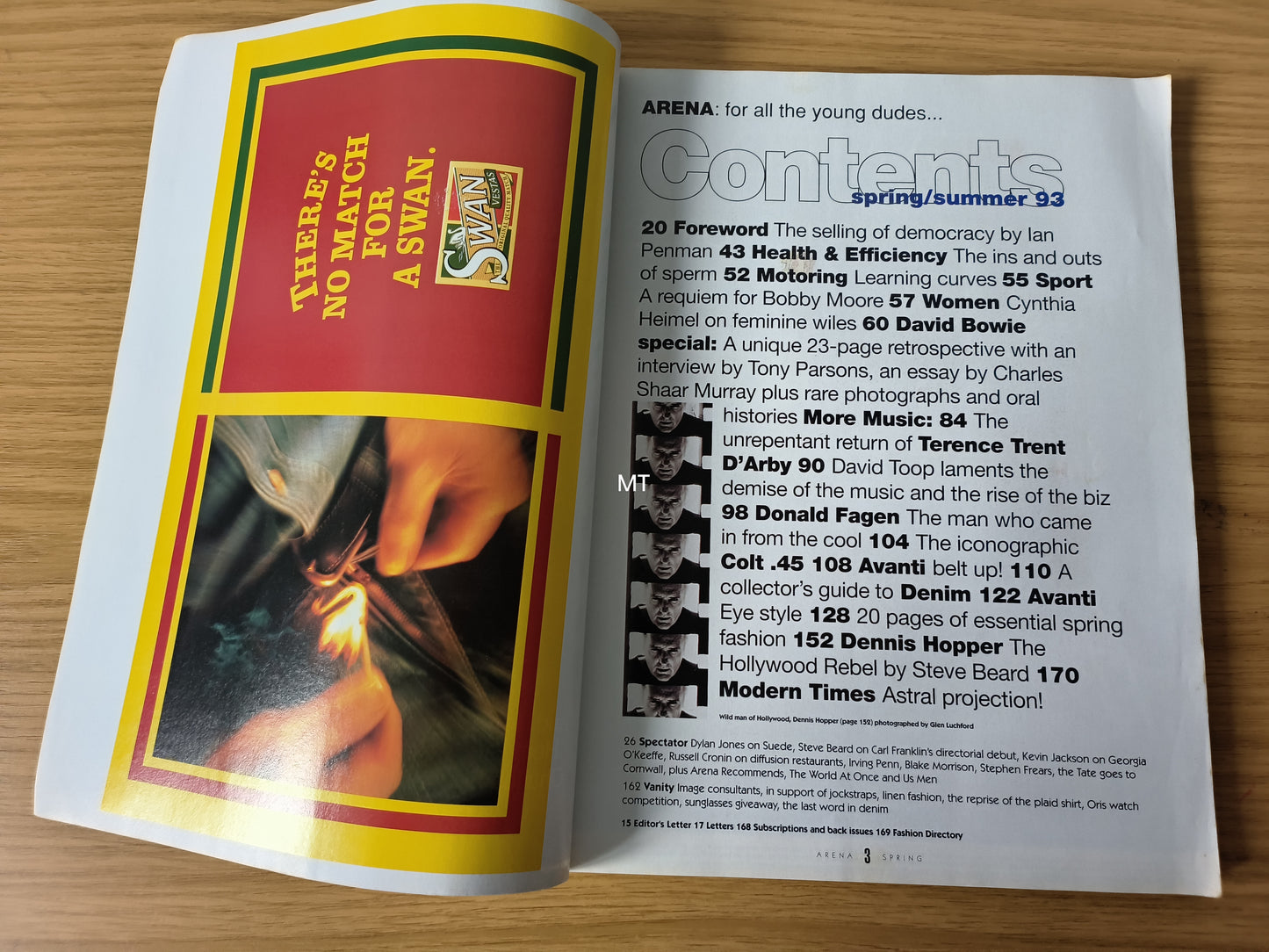 Arena Magazine May/June 1993 RARE (1088) David Bowie