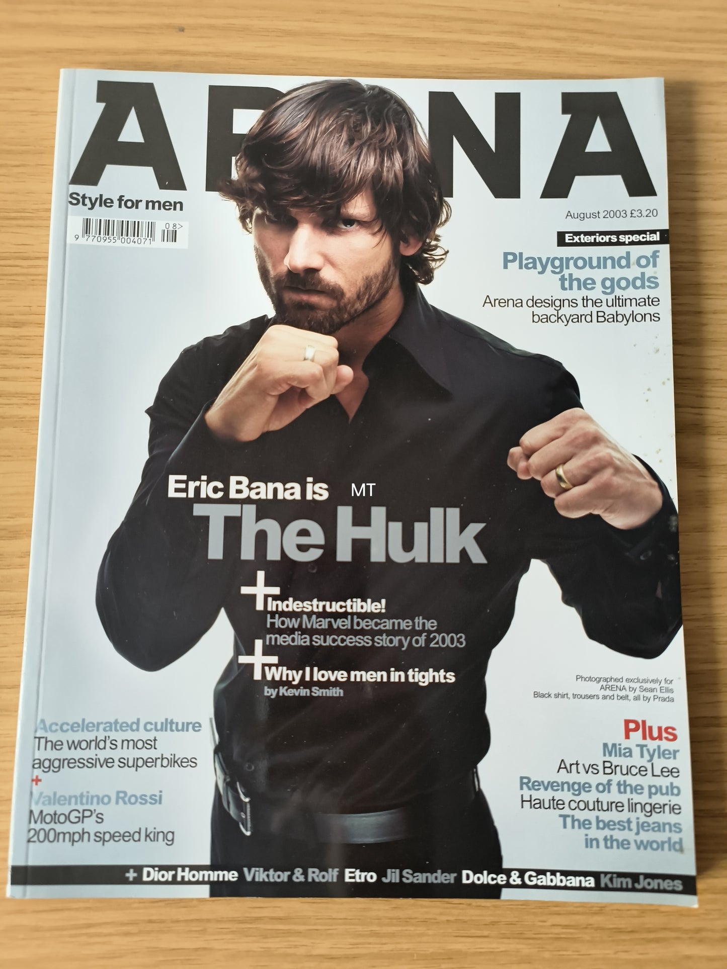 Arena Magazine August 2003 RARE (1088) Elle Macpherson MIA TYLER