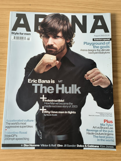 Arena Magazine August 2003 RARE (1088) Elle Macpherson MIA TYLER