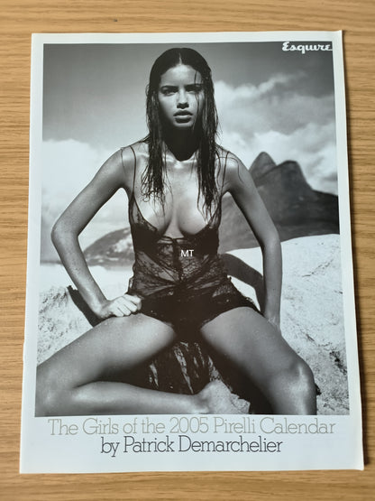 ESQUIRE Magazine Girls of 2005 Pirelli Calendar RARE (1088) Julia Stegner Erin Wasson Marija Vujovic