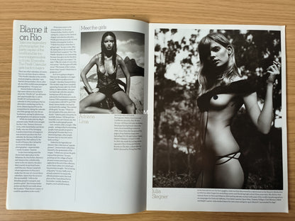 ESQUIRE Magazine Girls of 2005 Pirelli Calendar RARE (1088) Julia Stegner Erin Wasson Marija Vujovic