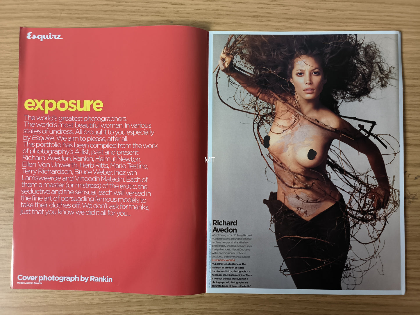 ESQUIRE Magazine Exposure RARE (1088) Christy Turlington Kate Moss Heidi Klum