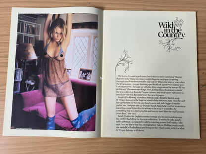 ESQUIRE Magazine Wild in the Country RARE (1088) Catherine Dal St Tropez