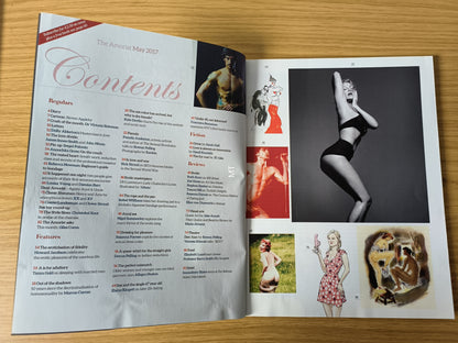 The AMORIST Magazine May 2017 #1 FIRST ISSUE RARE (1088) Rowan Pelling Pamela Anderson