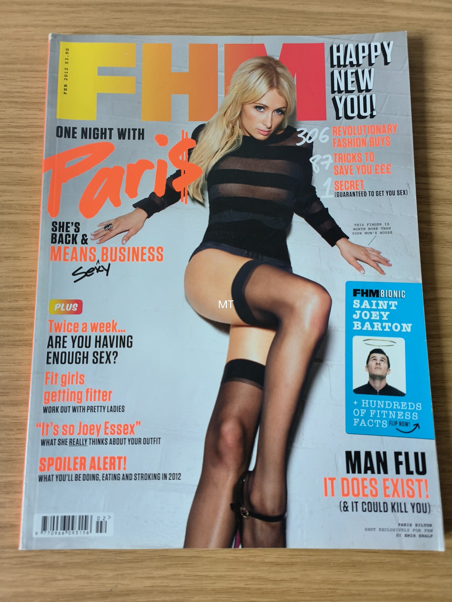 FHM Magazine February 2012 RARE (1089) Paris Hilton