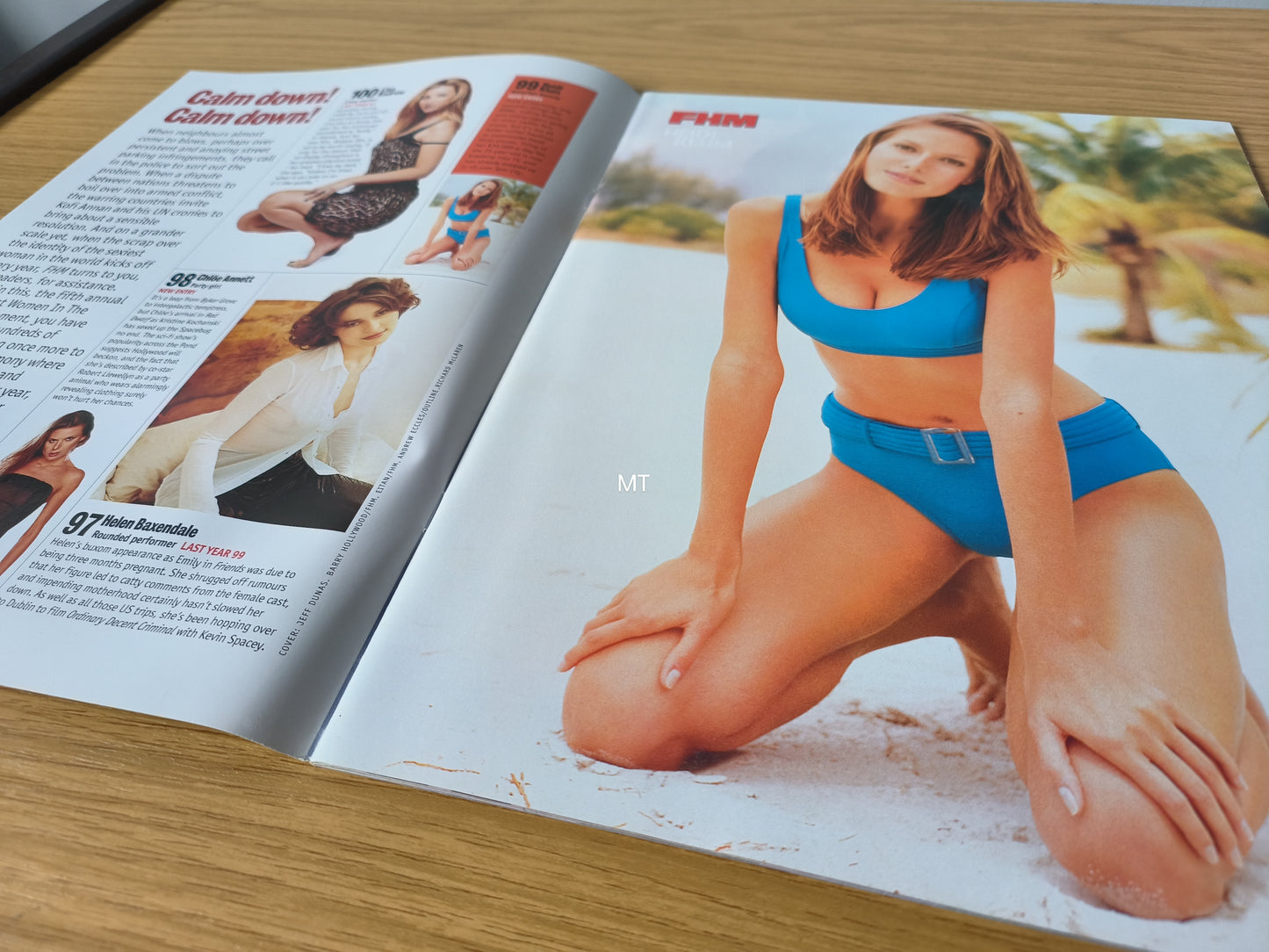 FHM Magazine 100 Sexiest Women in the World 1999 (1089) POSTERS Kelly Brook Jenny McCarthy