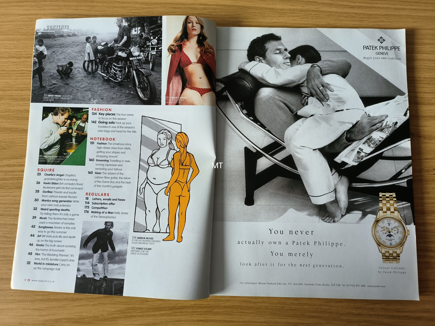 ESQUIRE Magazine May 2001 RARE (1090) PENELOPE CRUZ KIERA CHAPLIN CHELSEA FC