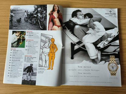 ESQUIRE Magazine May 2001 RARE (1090) PENELOPE CRUZ KIERA CHAPLIN CHELSEA FC