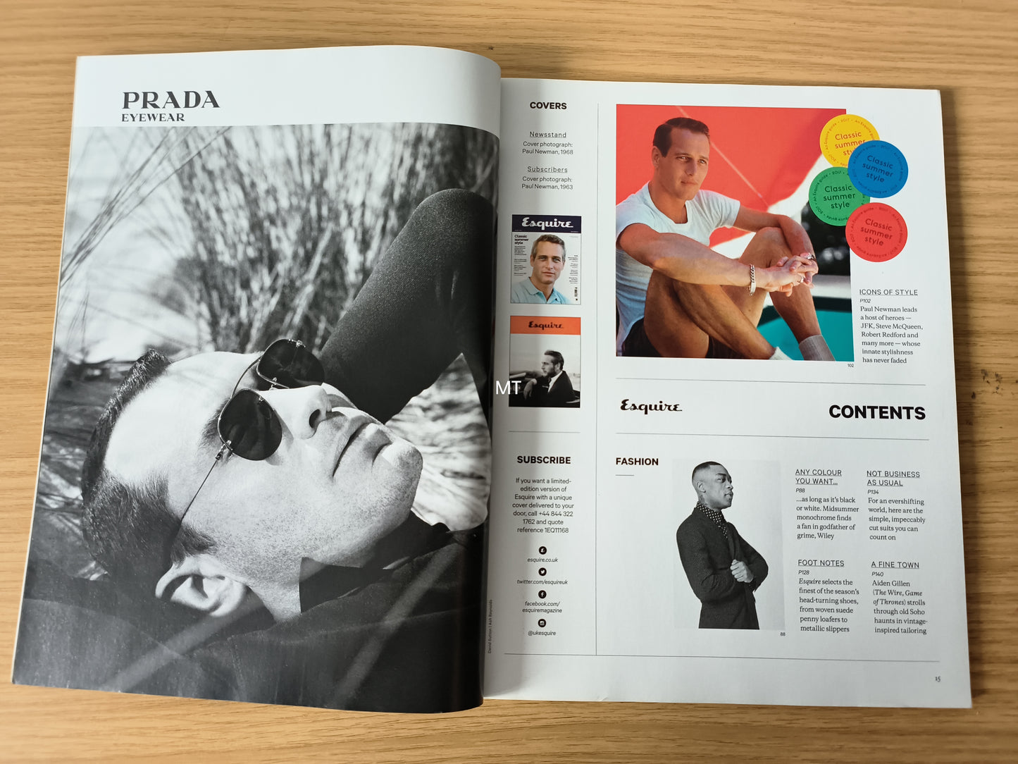 ESQUIRE Magazine May 2017 LIMITED EDITION RARE (1091) Paul Newman