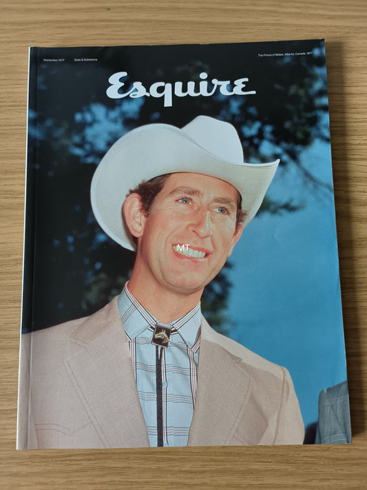 ESQUIRE Magazine September 2017 LIMITED EDITION RARE (1091) King Charles The Prince of Wales