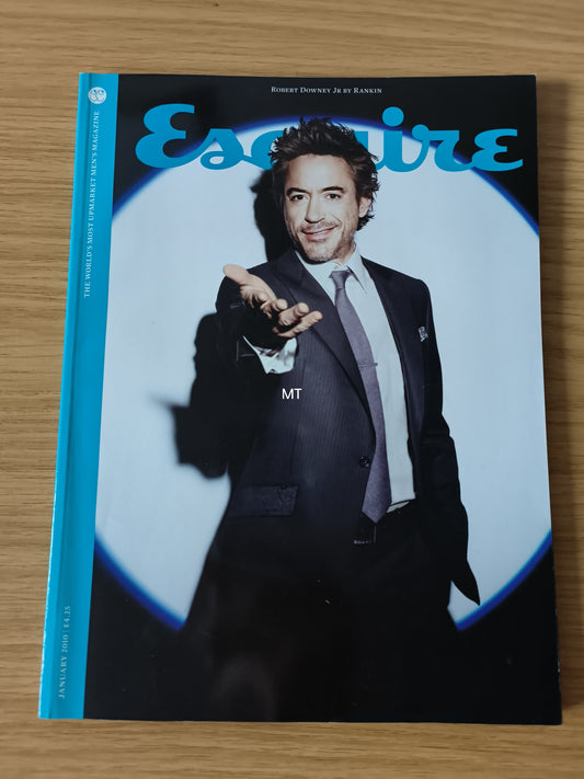 ESQUIRE Magazine January 2010 LIMITED EDITION RARE (1091) Zoe Saldana Robert Downey Jr