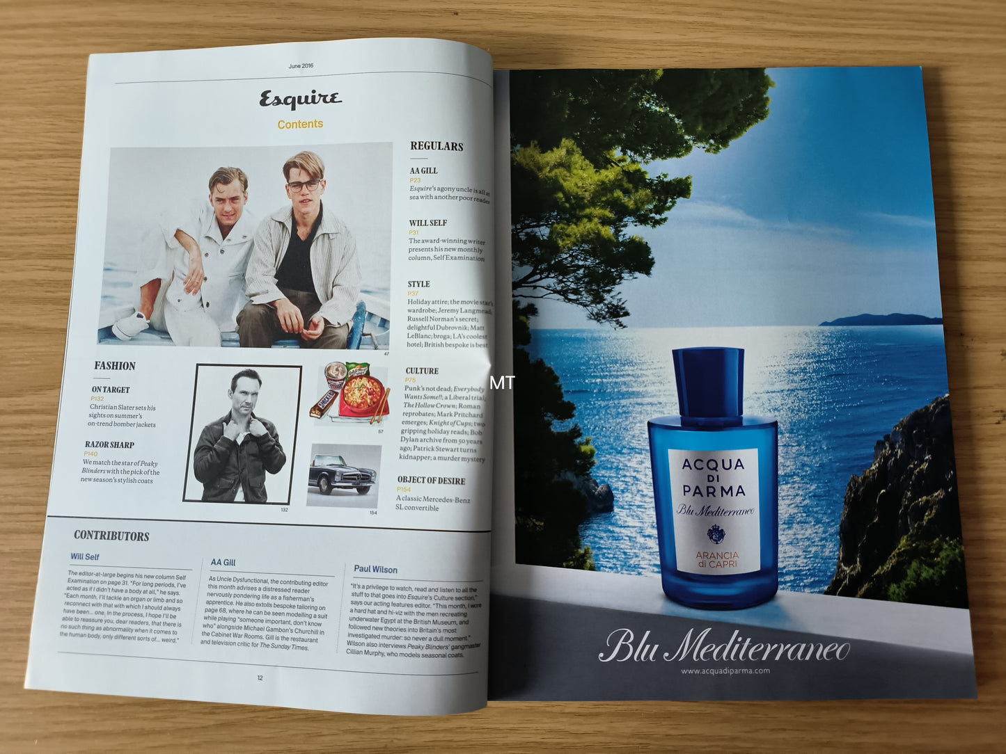 ESQUIRE Magazine June 2016 LIMITED EDITION RARE (1091) Tom Hiddleston Christian Slater