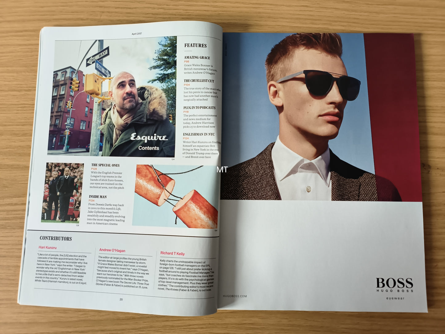 ESQUIRE Magazine April 2017 LIMITED EDITION RARE (1091) Jake Gyllenhaal Finn Wittrock