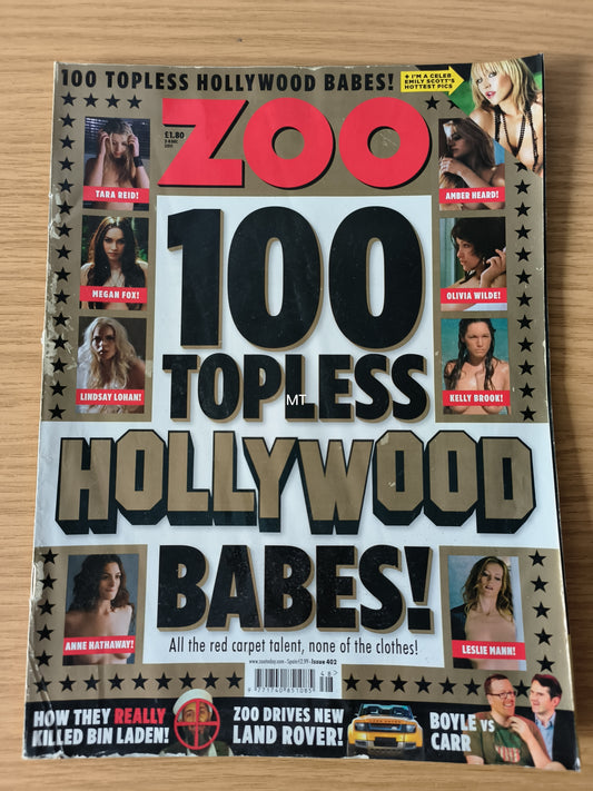 ZOO Magazine 2-8 December 2011 (1092) Laurie Williams Emily Scott Megan Fox