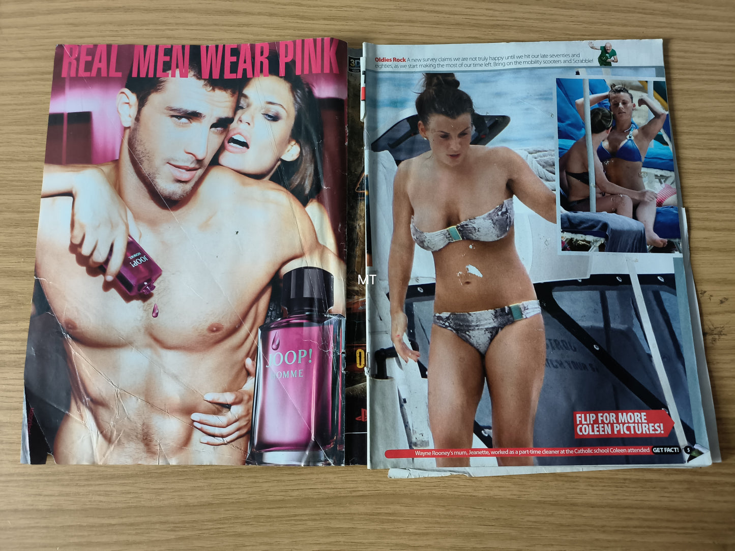 ZOO Magazine 8-14 April 2011 DAMAGED (1092) Sam Bowden Coleen Rooney