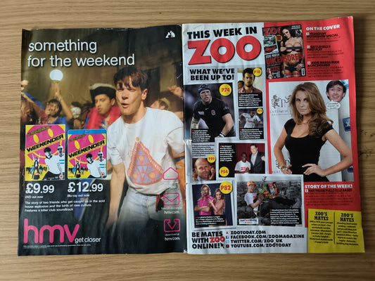 ZOO Magazine 23-29 September 2011 DAMAGED (1092) Jodie Marsh Annie Cooper