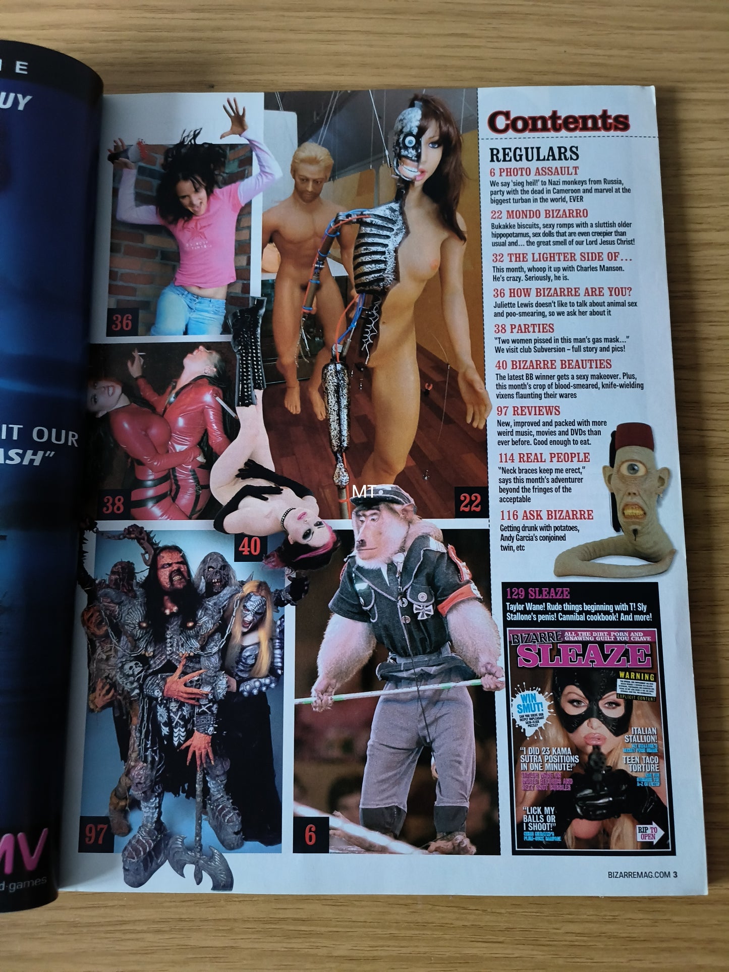 BIZARRE Magazine Summer 2005 (1093) Anna Edwards Jerri Byrne Zdenka Venessa Upto