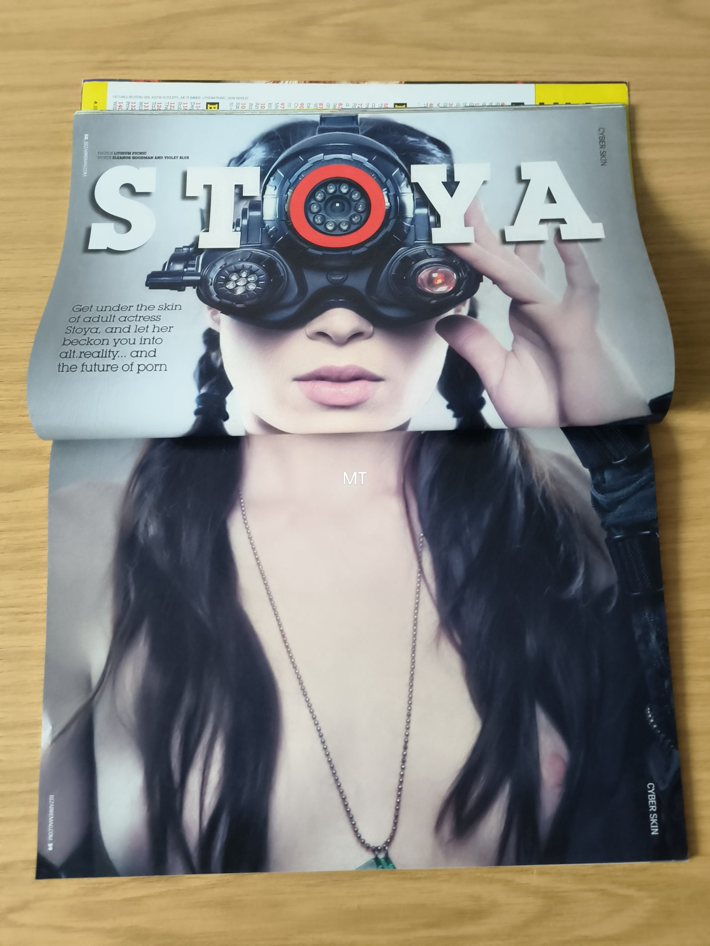 BIZARRE Magazine July 2010 (1093) POSTER Stoya Androids Sport Amanda Palmer Mike Patton alt