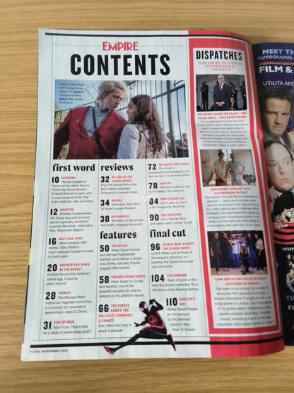 EMPIRE Magazine November 2023 SUBSCRIBER (1094) The Killer Hunger Games Saltburn Looney Tunes