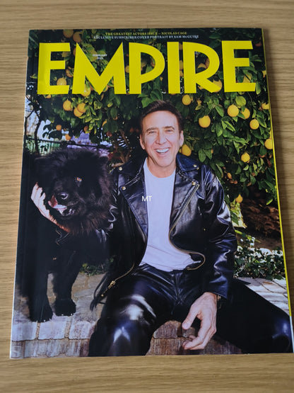 EMPIRE Magazine February 2023 SUBSCRIBER (1094) Nicolas Cage Cover