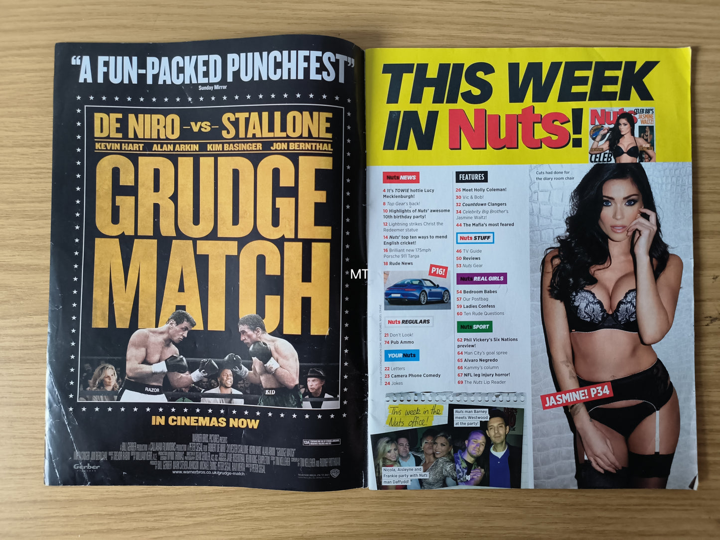 NUTS Magazine 31 January 6 February 2014 (1096) Holly Coleman POSTER Jasmine Waltz