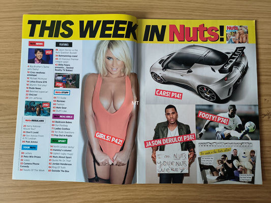 NUTS Magazine 30 September 6 October 2011 (1096) Billie Faiers Polly Parsons Morgan Lees