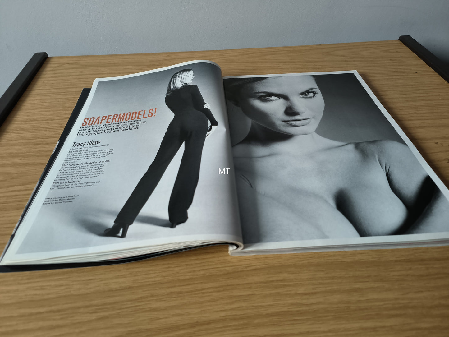 ESQUIRE Magazine November 1996 (1097) Tracy Shaw Tina Hobley