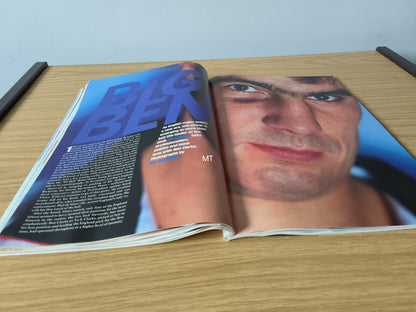 ESQUIRE Magazine February 1996 (1097) NICOLAS CAGE Victoria Abril Rachel Williams Ben Clarke