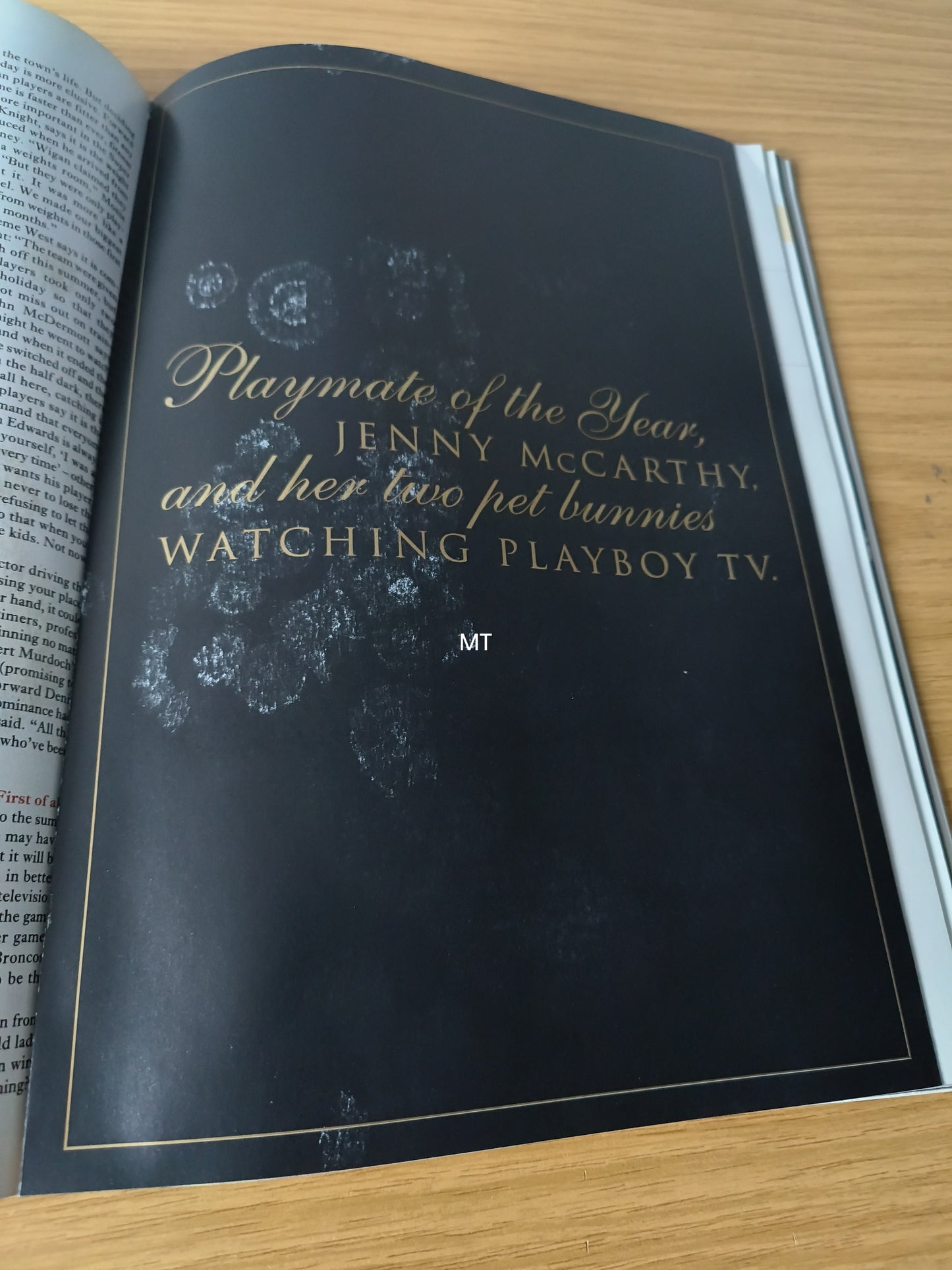 ESQUIRE Magazine December 1995/January 1996 (1097) POSTER Jenny McCarthy Elizabeth Hurley