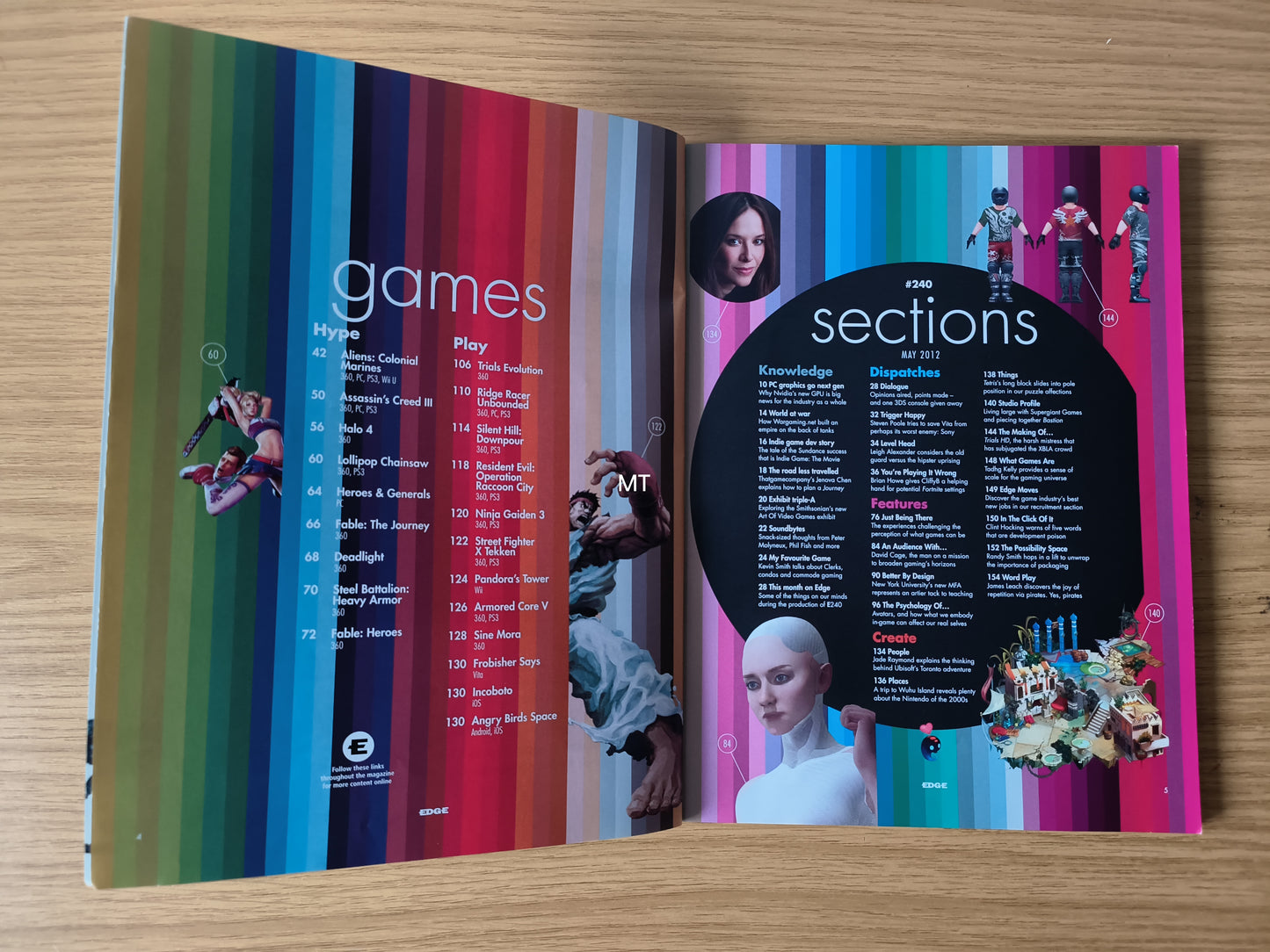 EDGE Magazine May 2012 #240 RARE (1098) Aliens Colonial Marines