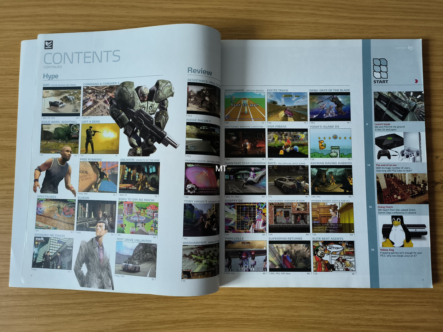 EDGE Magazine January 2007 SUBSCRIBER (1098) Resistance Ridge Racer Warhammer