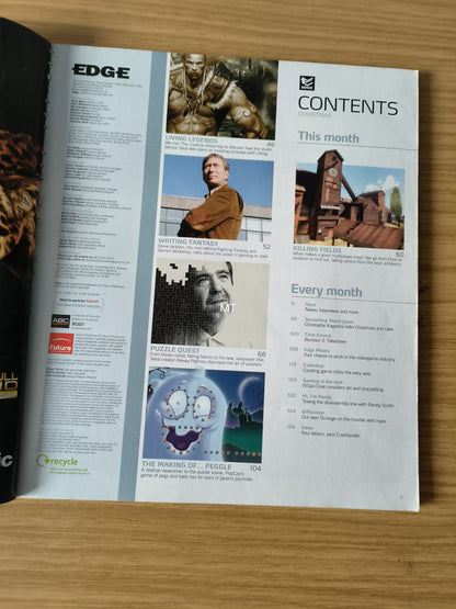 EDGE Magazine Christmas 2007 (1098) Winter Games Super Mario Galaxy