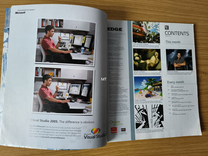 EDGE Magazine March 2007 (1098) Metal Gear Solid 4 Rocky Balboa Crackdown