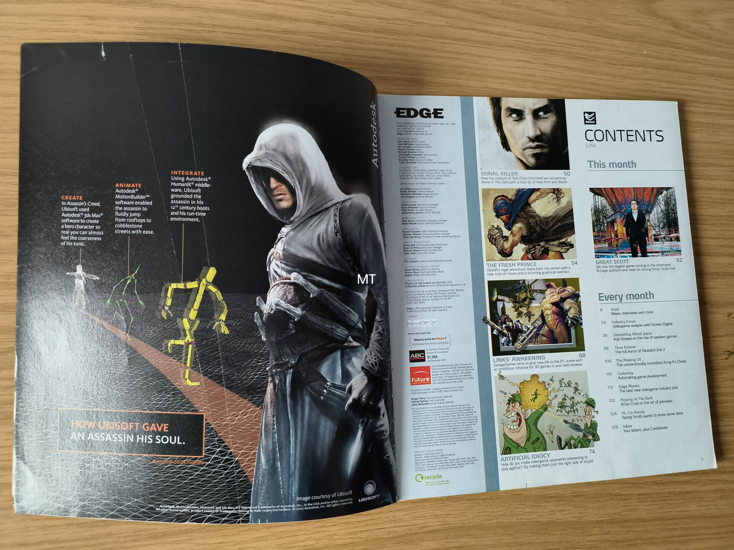 EDGE Magazine June 2008 (1098) Prince of Persia