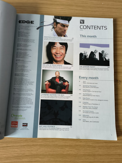 EDGE Magazine May 2006 (1098) Final Fantasy XII Super Mario Bros Grandia 3