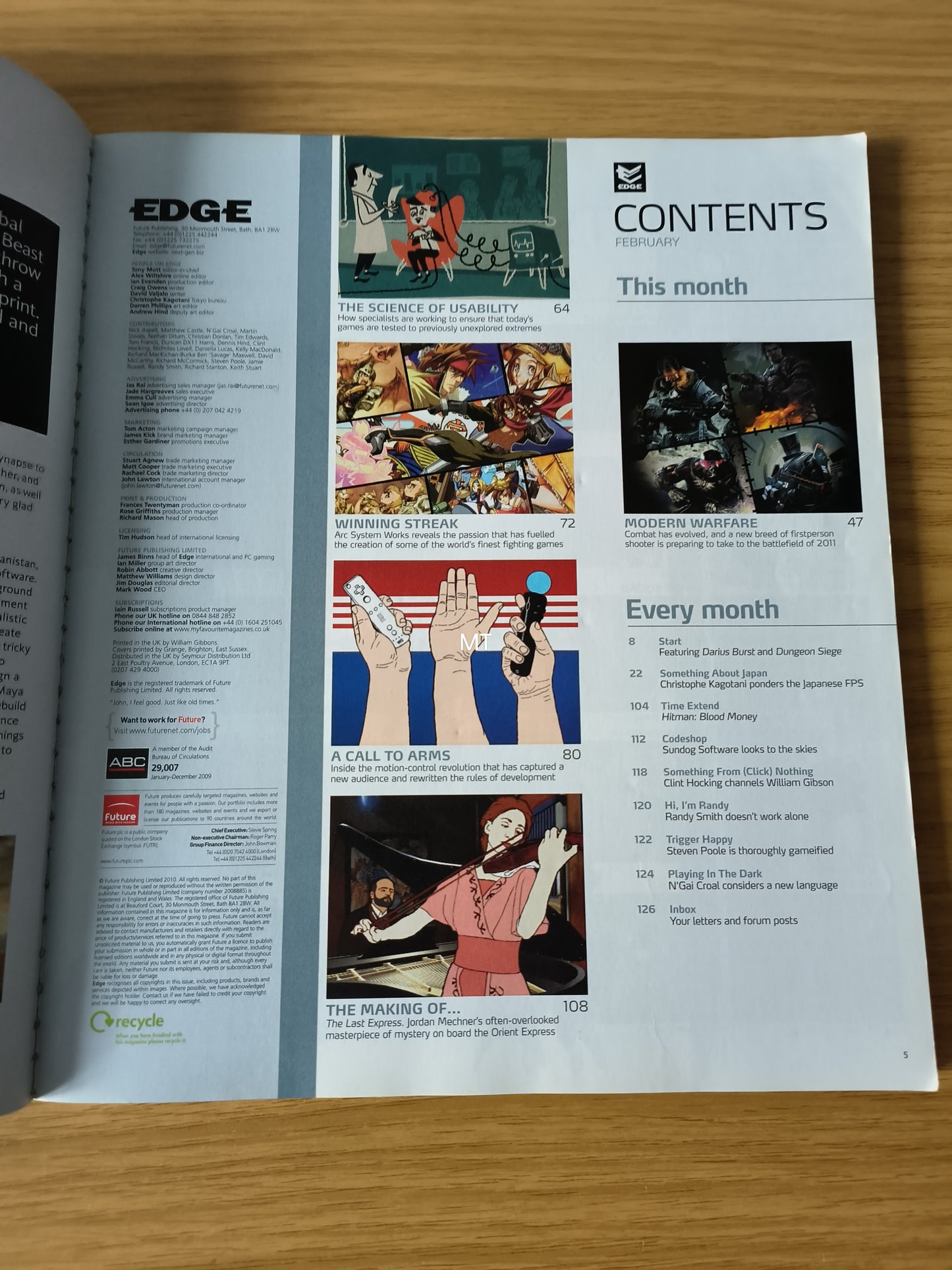 EDGE Magazine February 2011 (1098) Killzone 3 Bulletstorm Crysis 2 Bodycount