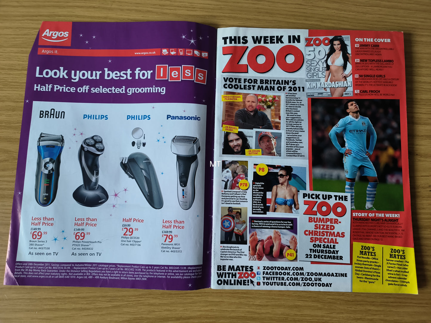 ZOO Magazine 16-22 November 2011 (1099) Kim Kardashian Rosie Jones