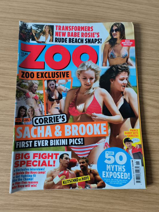 ZOO Magazine 1-7 July 2011 (1099) Genna Mullins Sacha Brooke Sophie Webster