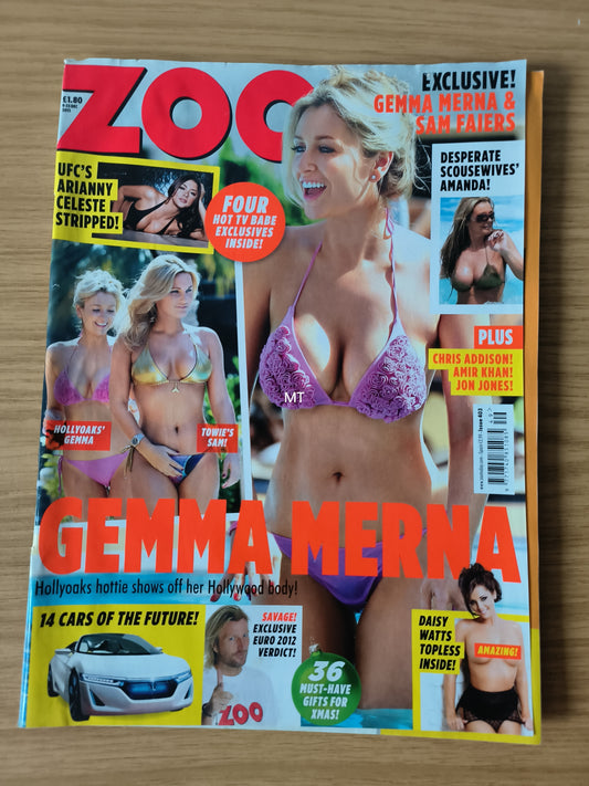 ZOO Magazine 9-15 December 2011 (1099) Gemma Merna Amanda Harrington