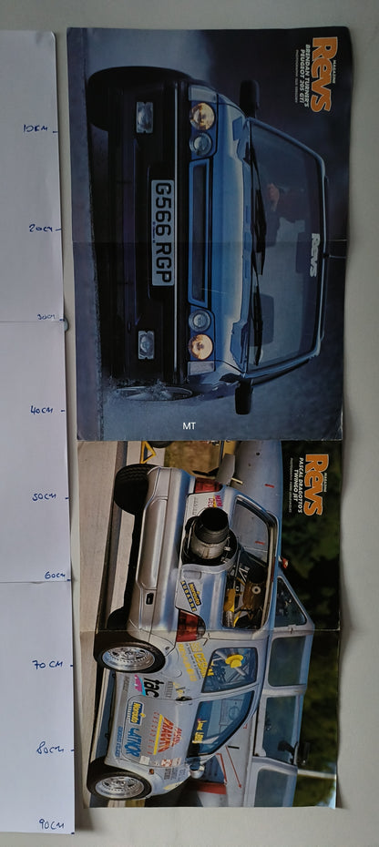 REVS Magazine POSTER Warren Salter Carl Robert LARGE RARE (1110)