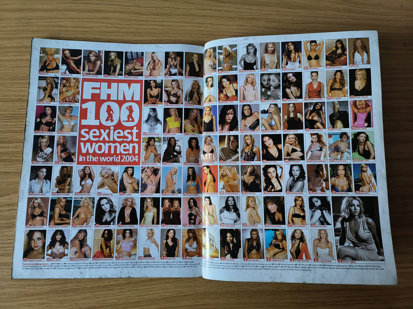 FHM Magazine 100 Sexiest Women in the world 2004 (1100) Britney Spears Rachel Stevens