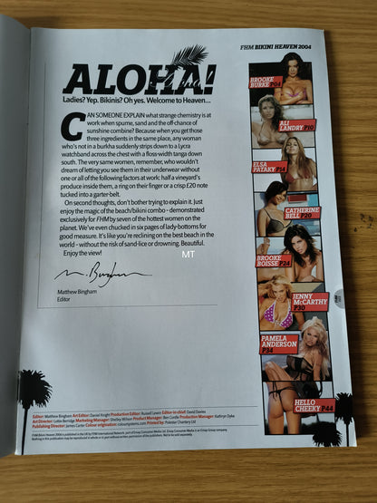 FHM Magazine Bikini Heaven 2004 (1100) Pamela Anderson Elsa Pataky