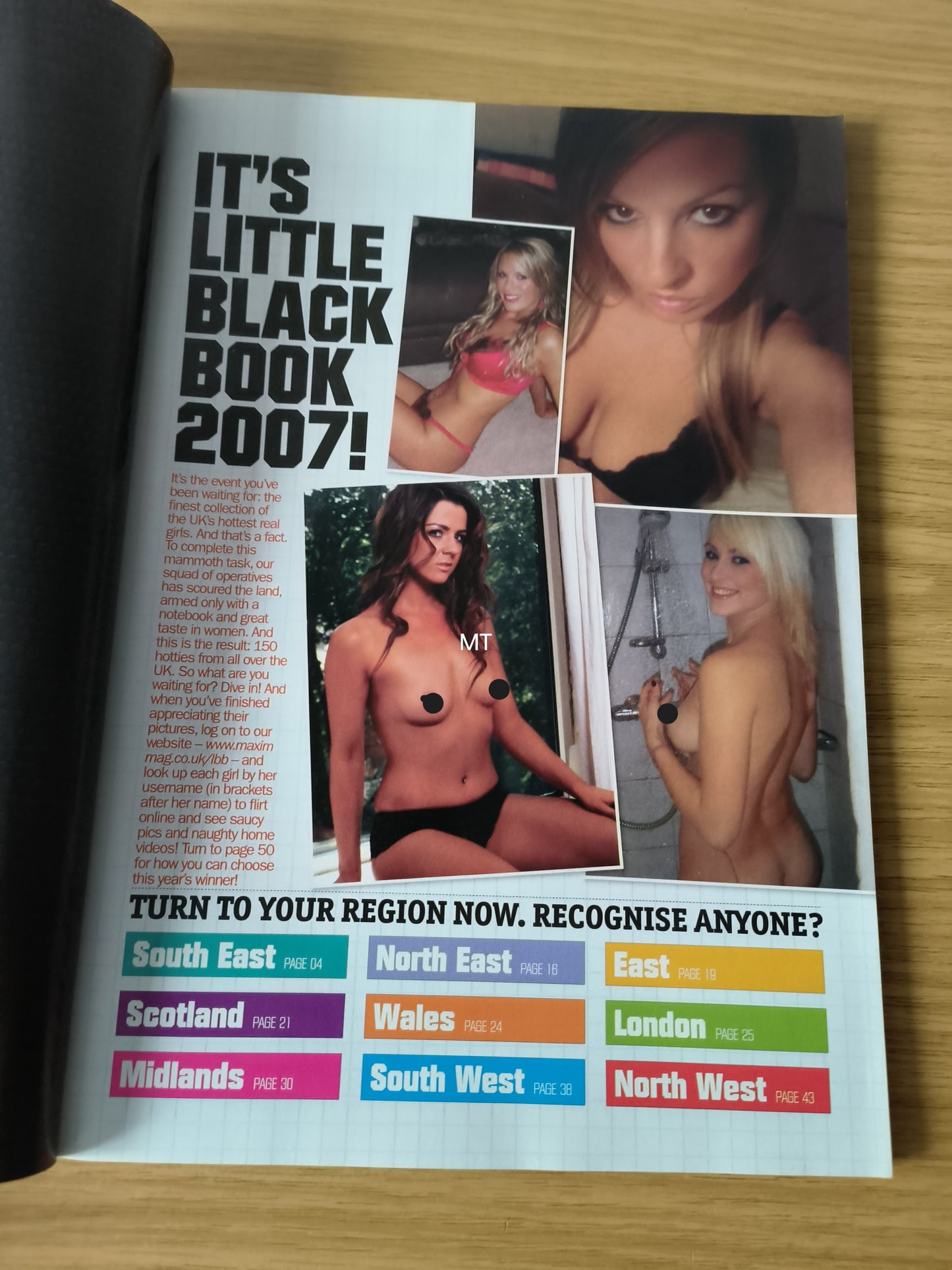 MAXIM Magazine Little Black Book 2007 (1100)