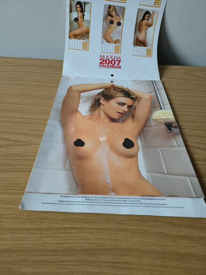 MAXIM Magazine Calendar 2007 (1100) Louise Cliff