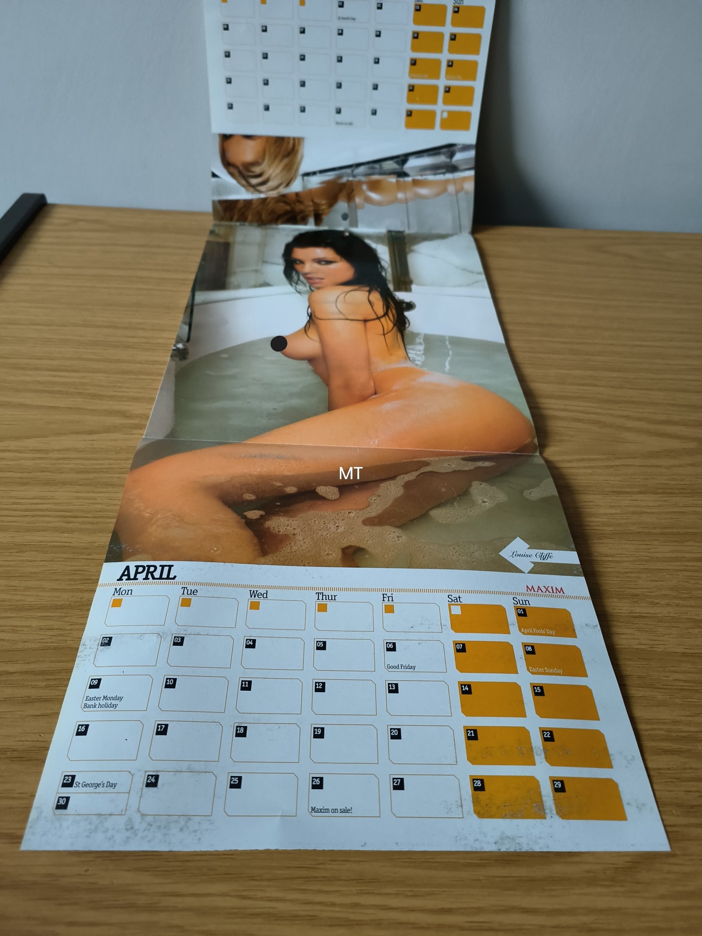 MAXIM Magazine Calendar 2007 (1100) Louise Cliff